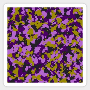 Orchid Navy Camouflage Sticker